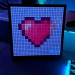 Smart LED Matrix Pixel Display RGB DIY Graffiti Bluetooth App Control Art Display For Gaming Room Decor Cool Animation Frame photo review