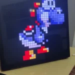 Smart LED Matrix Pixel Display RGB DIY Graffiti Bluetooth App Control Art Display For Gaming Room Decor Cool Animation Frame photo review