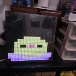 Smart LED Matrix Pixel Display RGB DIY Graffiti Bluetooth App Control Art Display For Gaming Room Decor Cool Animation Frame photo review