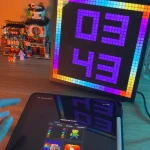 Smart LED Matrix Pixel Display RGB DIY Graffiti Bluetooth App Control Art Display For Gaming Room Decor Cool Animation Frame photo review