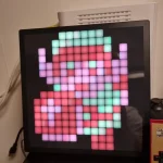 Smart LED Matrix Pixel Display RGB DIY Graffiti Bluetooth App Control Art Display For Gaming Room Decor Cool Animation Frame photo review