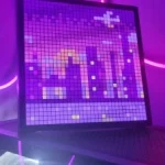 Smart LED Matrix Pixel Display RGB DIY Graffiti Bluetooth App Control Art Display For Gaming Room Decor Cool Animation Frame photo review