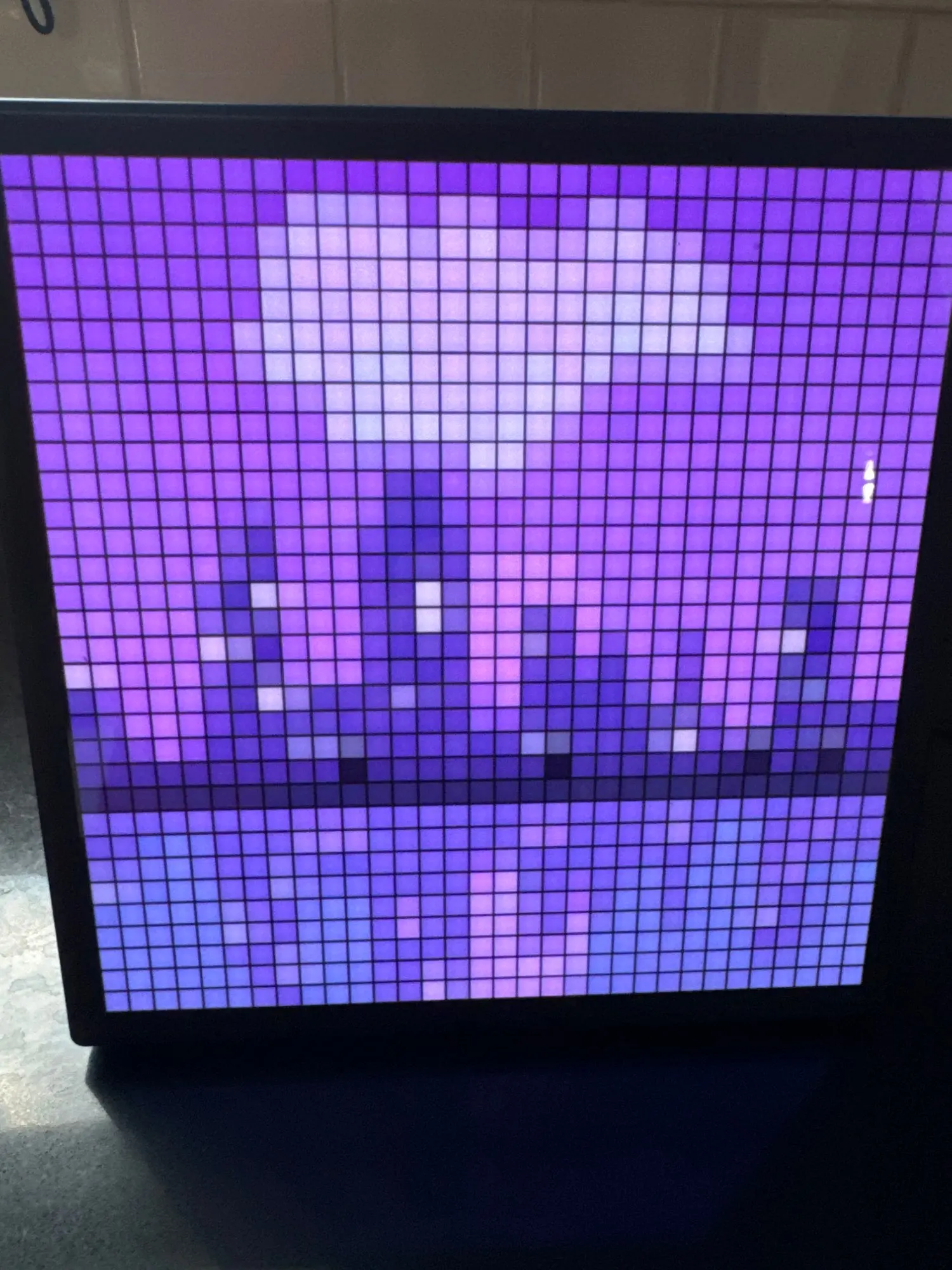 Smart LED Matrix Pixel Display RGB DIY Graffiti Bluetooth App Control Art Display For Gaming Room Decor Cool Animation Frame photo review