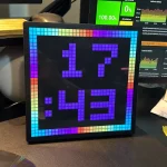 Smart LED Matrix Pixel Display RGB DIY Graffiti Bluetooth App Control Art Display For Gaming Room Decor Cool Animation Frame photo review