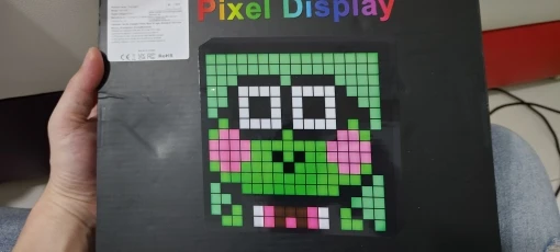 Smart LED Matrix Pixel Display RGB DIY Graffiti Bluetooth App Control Art Display For Gaming Room Decor Cool Animation Frame photo review