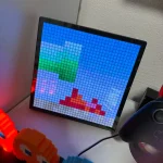 Smart LED Matrix Pixel Display RGB DIY Graffiti Bluetooth App Control Art Display For Gaming Room Decor Cool Animation Frame photo review