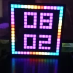 Smart LED Matrix Pixel Display RGB DIY Graffiti Bluetooth App Control Art Display For Gaming Room Decor Cool Animation Frame photo review