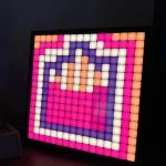 Smart LED Matrix Pixel Display RGB DIY Graffiti Bluetooth App Control Art Display For Gaming Room Decor Cool Animation Frame photo review