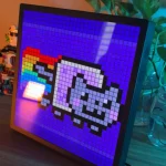 Smart LED Matrix Pixel Display RGB DIY Graffiti Bluetooth App Control Art Display For Gaming Room Decor Cool Animation Frame photo review