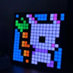 Smart LED Matrix Pixel Display RGB DIY Graffiti Bluetooth App Control Art Display For Gaming Room Decor Cool Animation Frame photo review