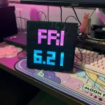 Smart LED Matrix Pixel Display RGB DIY Graffiti Bluetooth App Control Art Display For Gaming Room Decor Cool Animation Frame photo review