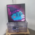 Smart LED Matrix Pixel Display RGB DIY Graffiti Bluetooth App Control Art Display For Gaming Room Decor Cool Animation Frame photo review