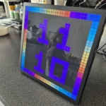 Smart LED Matrix Pixel Display RGB DIY Graffiti Bluetooth App Control Art Display For Gaming Room Decor Cool Animation Frame photo review